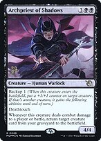 Archpriest of Shadows - March of the Machine Promos - Promo Foil