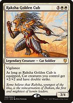 Raksha Golden Cub - Commander 2017