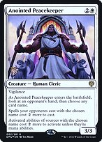 Anointed Peacekeeper - Dominaria United Promos - Promo Foil