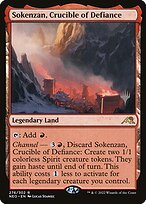 Sokenzan, Crucible of Defiance - Kamigawa: Neon Dynasty Promos