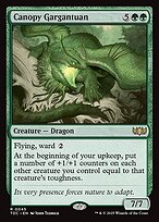 Canopy Gargantuan - Tarkir: Dragonstorm Commander