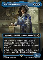 Senator Peacock - Ravnica: Clue Edition - Borderless