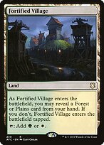 Fortified Village - Forgotten Realms Commander