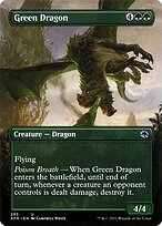Green Dragon - Adventures in the Forgotten Realms - Borderless