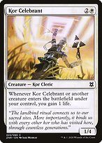 Kor Celebrant - Zendikar Rising