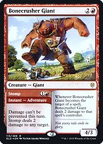 Bonecrusher Giant // Stomp - Throne of Eldraine Promos - Promo Foil