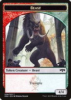 Beast - Ravnica Allegiance Tokens