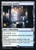 Meticulous Archive - Murders at Karlov Manor Promos - Promo Foil