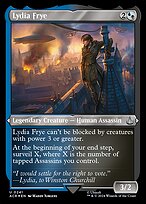 Lydia Frye - Assassin's Creed - Etched Foil