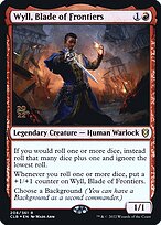 Wyll, Blade of Frontiers - Battle for Baldur's Gate Promos