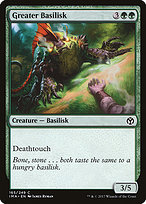 Greater Basilisk - Iconic Masters