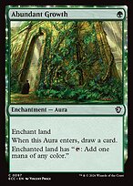 Abundant Growth - Lorwyn Eclipsed Commander