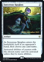 Sorcerous Spyglass - Throne of Eldraine Promos