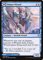 Umara Wizard // Umara Skyfalls - Zendikar Rising