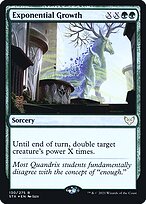 Exponential Growth - Strixhaven: School of Mages Promos - Promo Foil