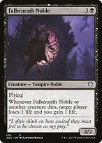 Falkenrath Noble - Crimson Vow Commander