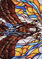 Tura Kennerüd, Skyknight - Dominaria United Art Series - Borderless