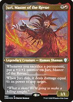 Juri, Master of the Revue - Commander Legends - Etched Foil