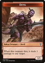 Devil - Commander Legends: Battle for Baldur's Gate Tokens