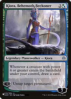 Kiora, Behemoth Beckoner - The List