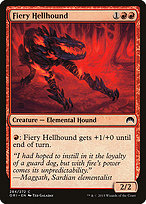 Fiery Hellhound - Magic Origins