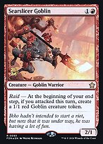 Searslicer Goblin - Foundations Promos - Promo Foil