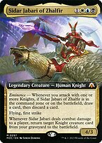 Sidar Jabari of Zhalfir - March of the Machine Commander - Extended Art