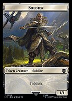 Soldier - Tales of Middle-earth Commander Tokens