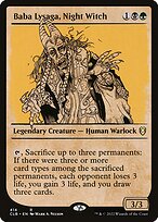 Baba Lysaga, Night Witch - Commander Legends: Battle for Baldur's Gate