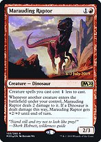 Marauding Raptor - Core Set 2020 Promos - Promo Foil