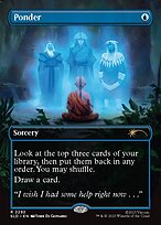Ponder - Secret Lair Drop - Borderless