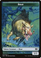 Boar - Double Masters 2022 Tokens