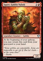 Squee, Goblin Nabob - Secrets of Strixhaven Commander