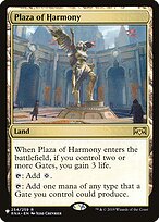 Plaza of Harmony - The List