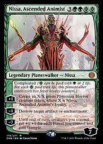 Nissa, Ascended Animist - Phyrexia: All Will Be One Promos