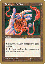 Nevinyrral's Disk - World Championship Decks 1997