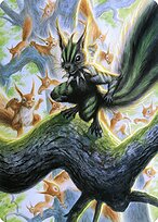 Chatterfang, Squirrel General - Modern Horizons 2 Art Series