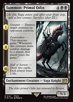 Summon: Primal Odin - Final Fantasy