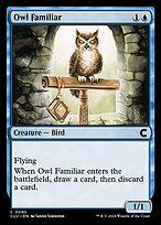 Owl Familiar - Ravnica: Clue Edition