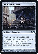 Whispersilk Cloak - The List - Promo Foil