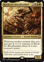 Kresh the Bloodbraided - New Capenna Commander