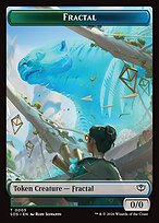 Fractal - Secrets of Strixhaven Tokens
