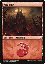 Mountain - RNA Ravnica Weekend - Promo Foil