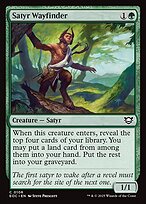 Satyr Wayfinder - Edge of Eternities Commander