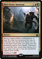 Dire-Strain Rampage - Innistrad: Midnight Hunt Promos