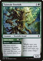 Tuinvale Treefolk // Oaken Boon - Throne of Eldraine