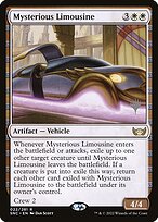 Mysterious Limousine - Streets of New Capenna Promos