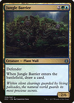 Jungle Barrier - Explorers of Ixalan