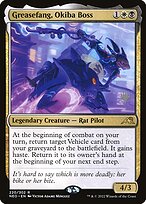 Greasefang, Okiba Boss - Kamigawa: Neon Dynasty Promos