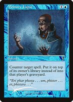 Memory Lapse - Seventh Edition - Promo Foil